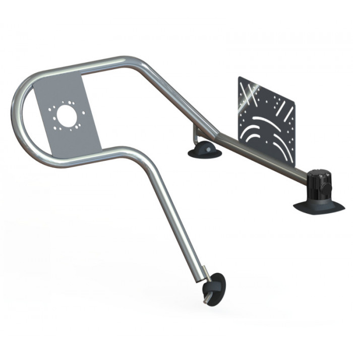 Стойка рулевая с креплением на баллон надувной лодки 32мм быстросъемная в Южно-Сахалинске