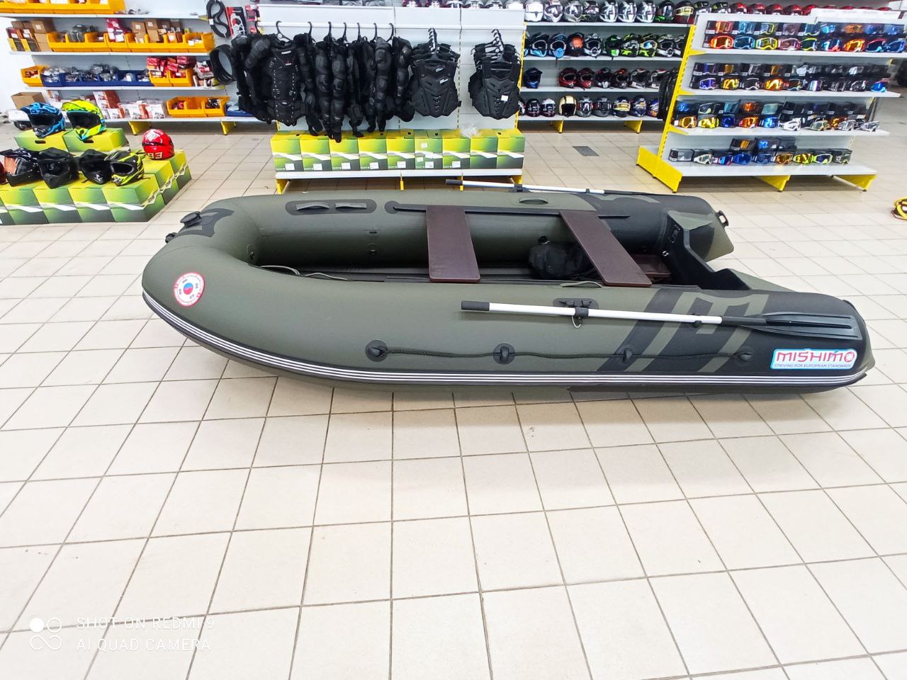 Лодка MISHIMO RIVER JET 410 под водомет в Южно-Сахалинске