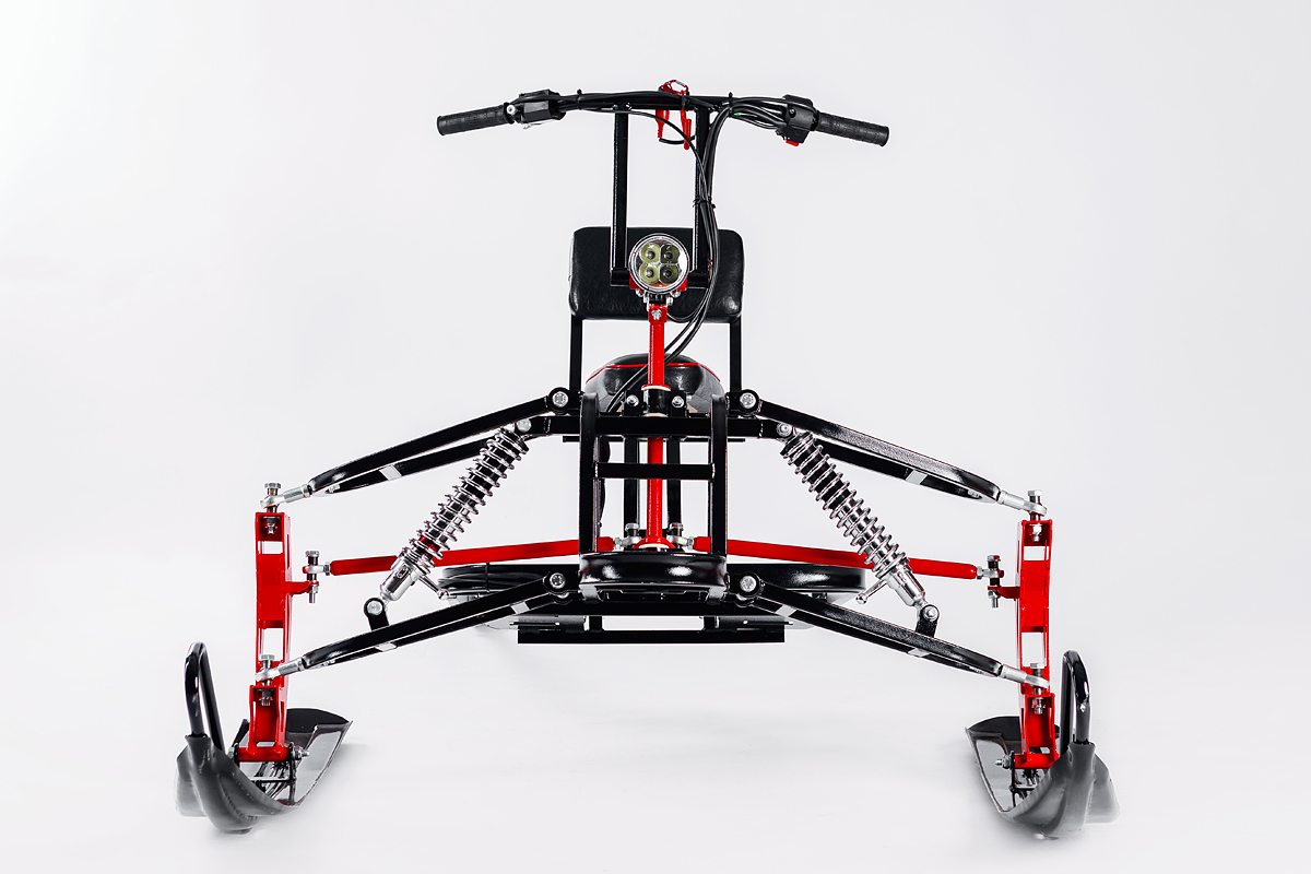 Лыжный модуль IKUDZO с подогревом ручек пластиковые лыжи в Южно-Сахалинске