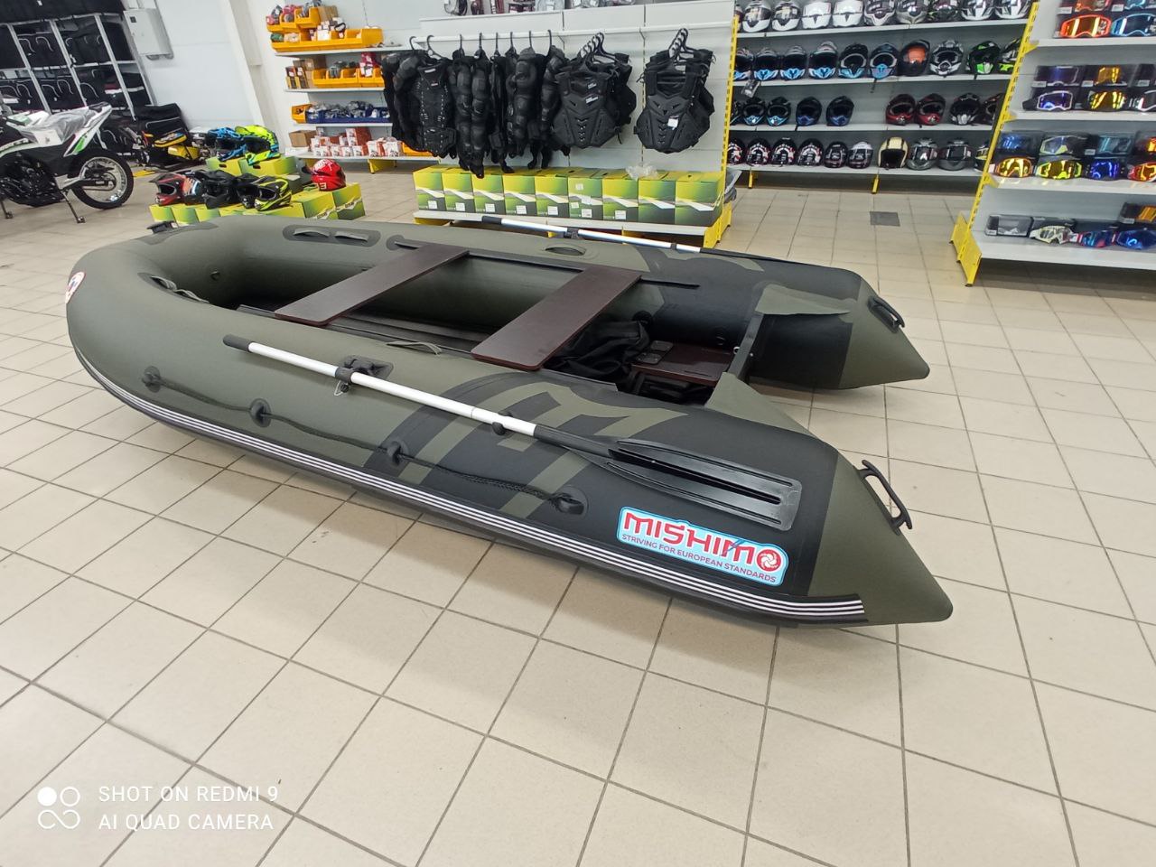 Лодка MISHIMO RIVER JET 430 под водомет в Южно-Сахалинске