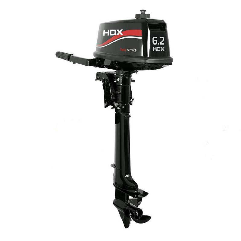 Лодочный мотор 2-х тактный HDX R series T 6,2 BMS (с топливным баком 12л) в Южно-Сахалинске