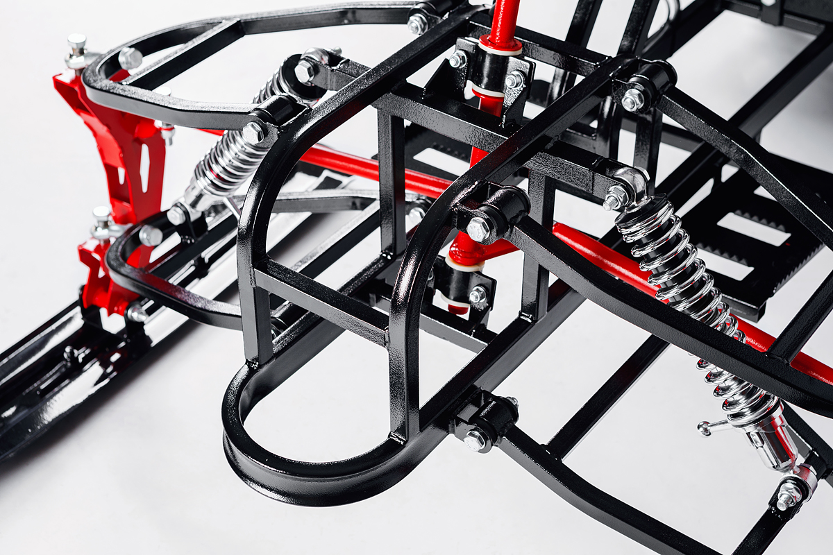 Лыжный модуль IKUDZO с подогревом ручек пластиковые лыжи в Южно-Сахалинске