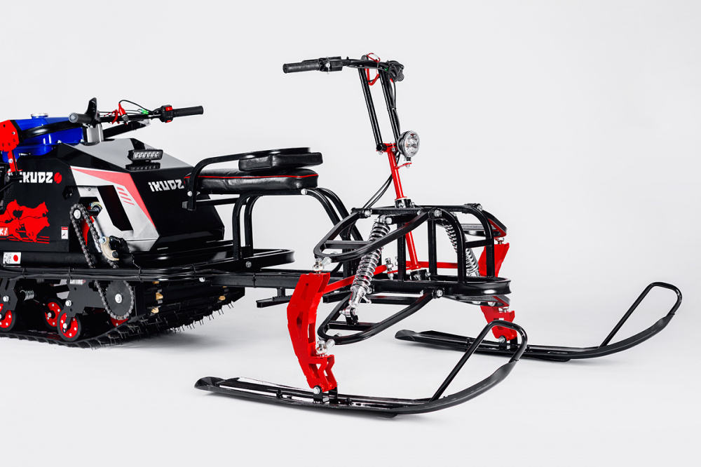 Лыжный модуль IKUDZO TERRAIN с подогревом ручек металлические лыжи в Южно-Сахалинске