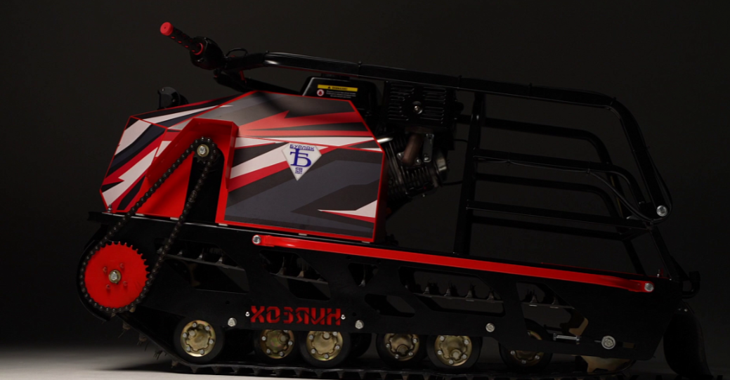 Мотобуксировщик Бурлак ХОЗЯИН-2 в Южно-Сахалинске