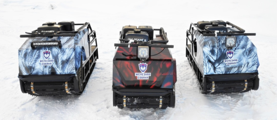 Мотобуксировщик Irondog (Железная собака) M600 23 Камуфляж Охотник в Южно-Сахалинске