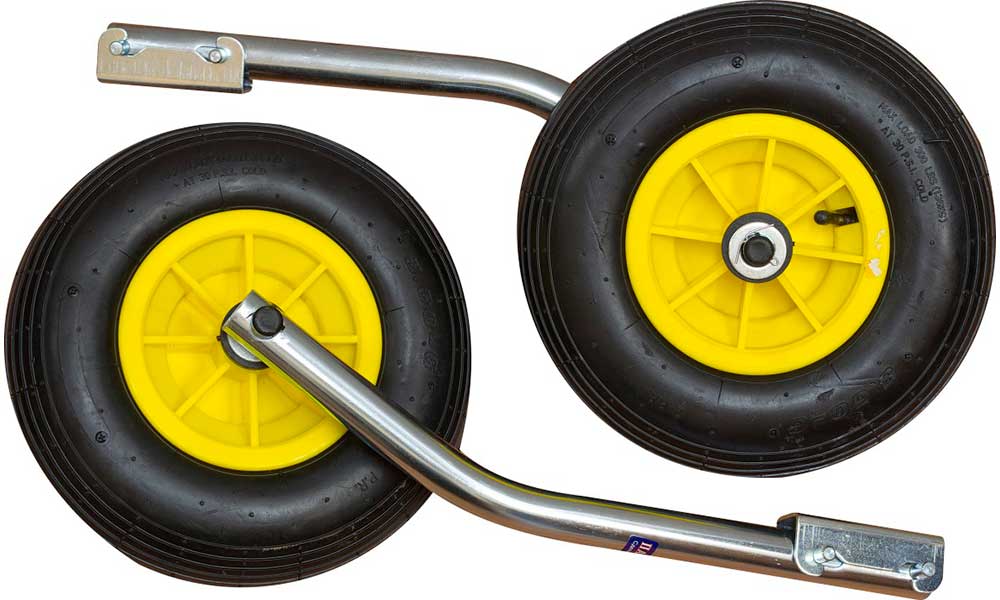 Транцевые колеса 330 мм модульные удлиненные в Южно-Сахалинске