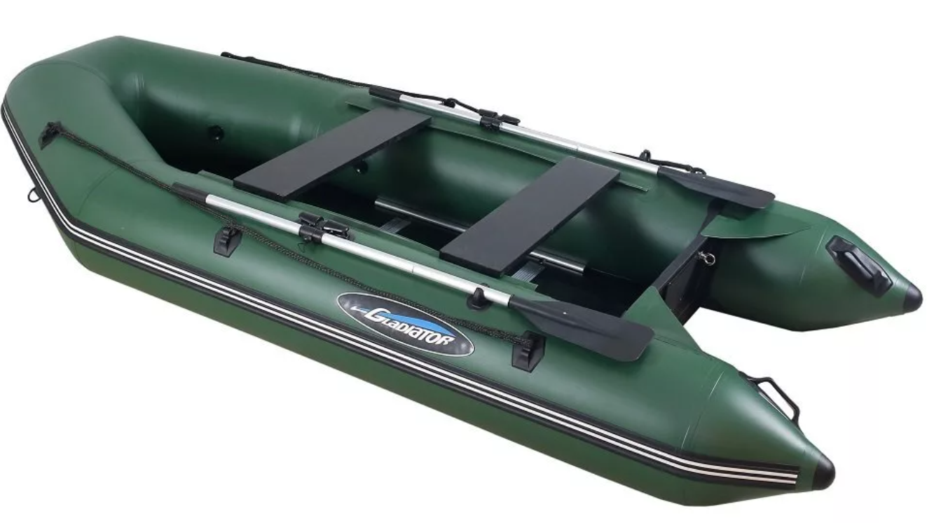 МОТОРНО-ГРЕБНАЯ ЛОДКА ПВХ GLADIATOR A 280 ТК С ФАНЕРНЫМ ДНОМ в Южно-Сахалинске