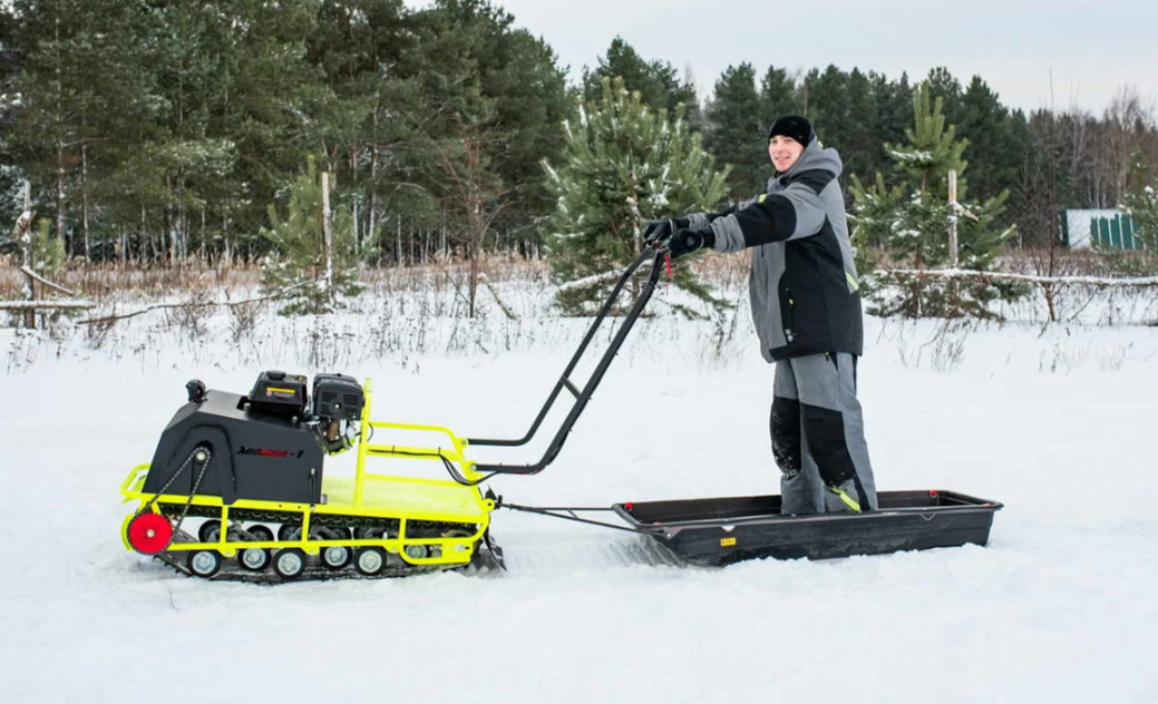 Мотобуксировщик Бурлак ХОЗЯИН-1 (капот металл) в Южно-Сахалинске