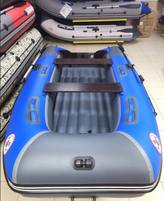 КОМПЛЕКТ Лодка MISHIMO PRO 350 + ЛОДОЧНЫЙ МОТОР MARLIN MP 9.9 (20) AMHS PRO в Южно-Сахалинске