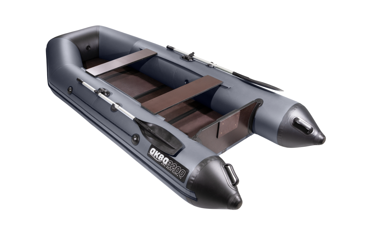  Лодка АКВА 3200 слань-книжка киль в Южно-Сахалинске