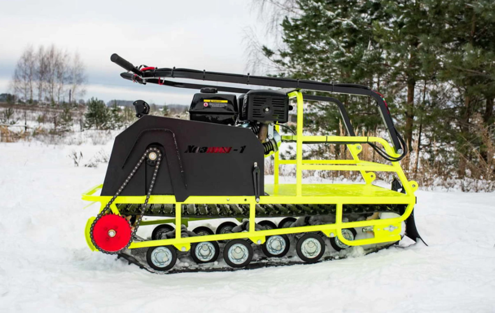 Мотобуксировщик Бурлак ХОЗЯИН-1 (капот металл) в Южно-Сахалинске