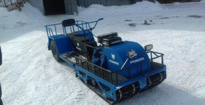 Мотобуксировщик POMOR X-2 K18 в Южно-Сахалинске