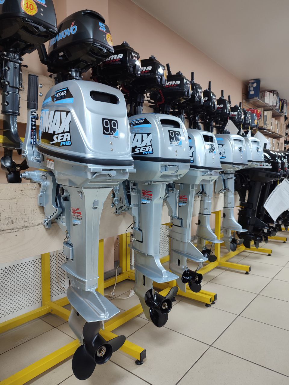 Лодочный мотор PROMAX SP6.2FHS (внешний бак 12 л) в Южно-Сахалинске