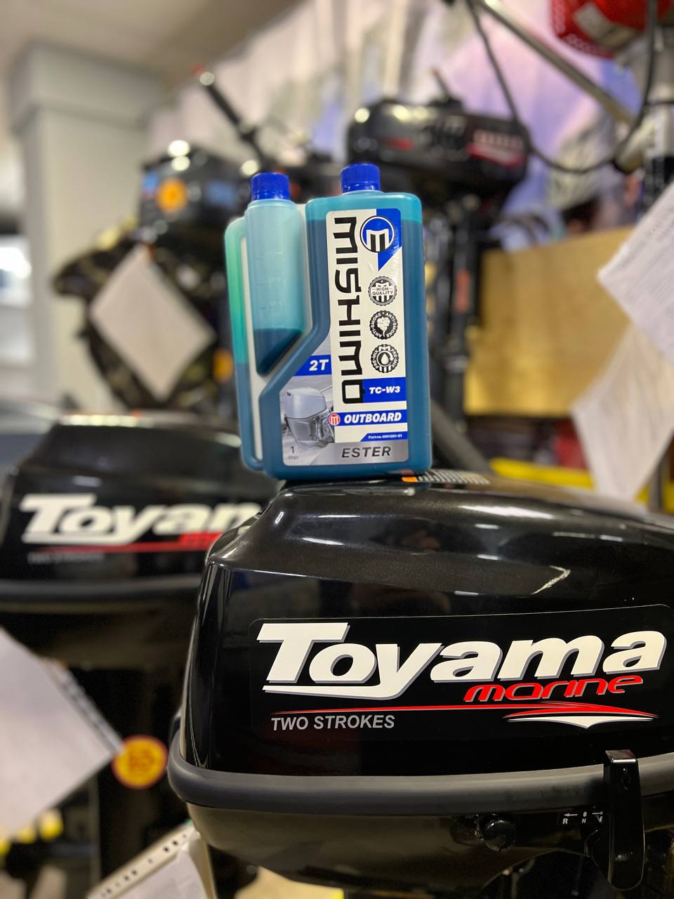Масло MISHIMO 2T OUTBOARD (ESTER) полусинтетика 1 л в Южно-Сахалинске