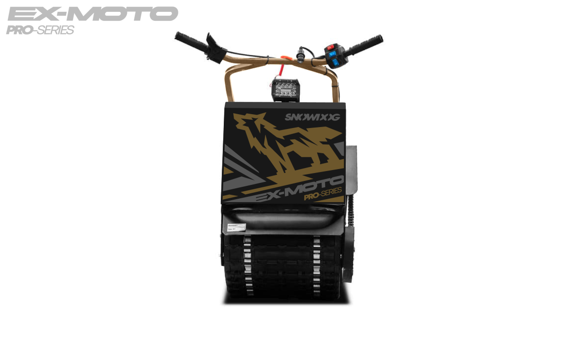 Мотобуксировщик EX-MOTO SNOWDOG S380 8л.с. в Южно-Сахалинске