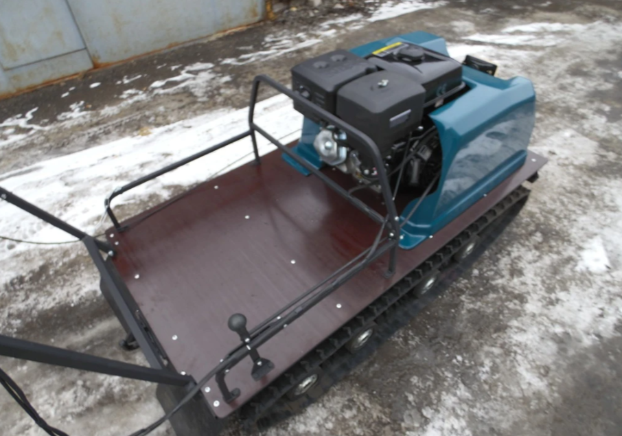 Мотобуксировщик AhtaR LR13 с реверс-вариатором Буран (задний ход) в Южно-Сахалинске