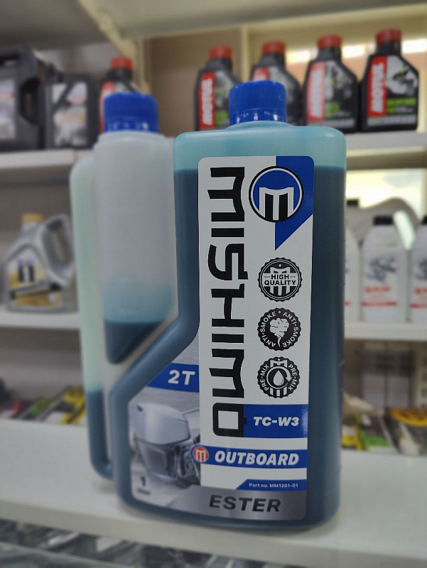 Масло MISHIMO 2T OUTBOARD (ESTER) полусинтетика 1 л в Южно-Сахалинске
