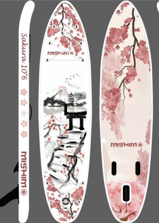 SUP (САП) Доска MISHIMO SAKURA 10.8’ (330см) в Южно-Сахалинске