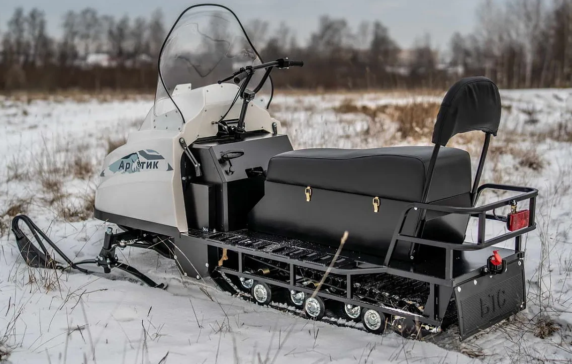 Снегоход БТС "АРКТИК 4Т / ЛОНГ" 18.5 л.с. э/зап, реверс, тормоз в Южно-Сахалинске