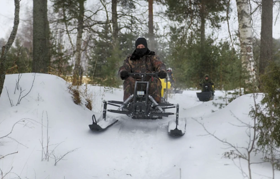 Мотобуксировщик РЫБАК PKD. PSD 9 л.с. (длинная база 1430мм) в Южно-Сахалинске