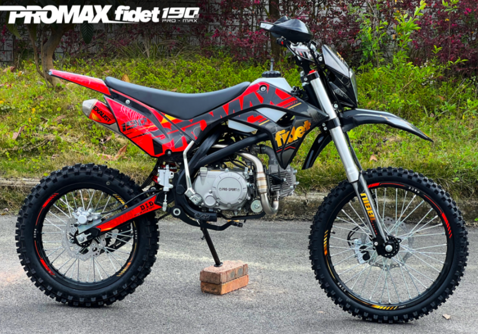 Мотоцикл (питбайк) PROMAX FIDET (ФАЙДЕТ) 190E MAX PRO LUX 19/16 в Южно-Сахалинске