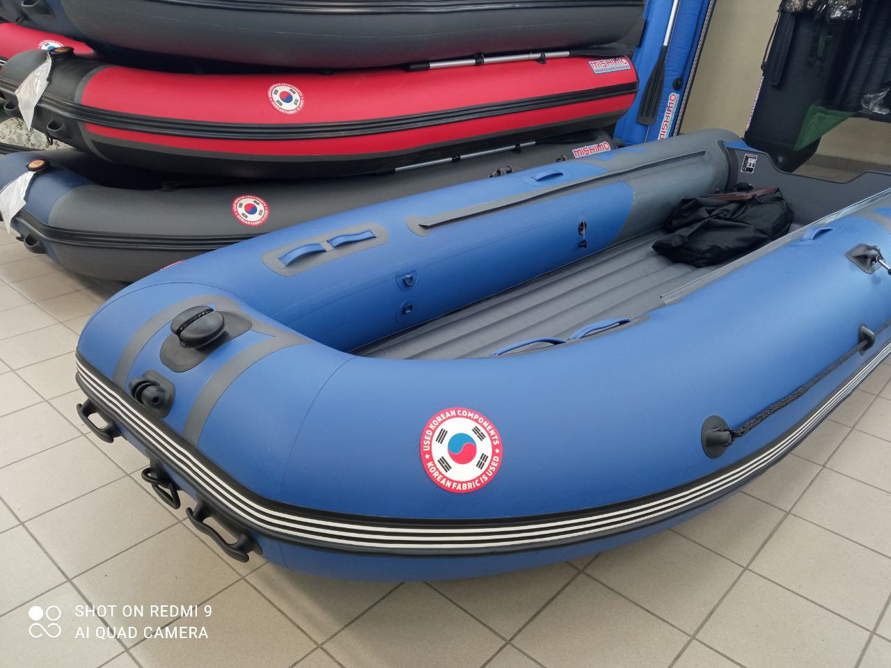 Лодка MISHIMO RIVER JET 460 под водомет в Южно-Сахалинске