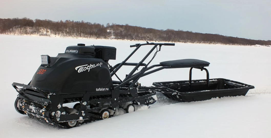 Мотобуксировщик Тофалар 500 с модулем Тягач в Южно-Сахалинске
