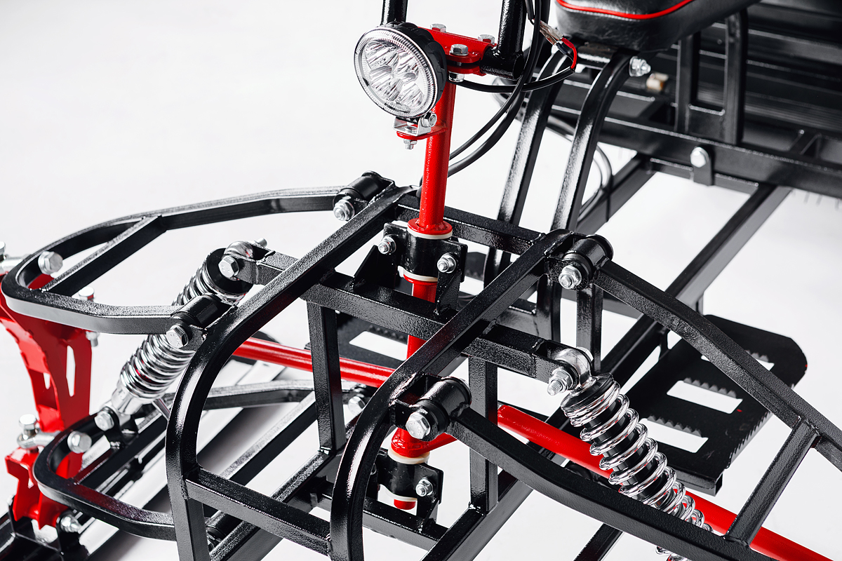 Лыжный модуль IKUDZO с подогревом ручек пластиковые лыжи в Южно-Сахалинске