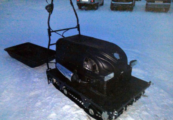 Мотобуксировщик ВОЛКОДАВ POWER V9 в Южно-Сахалинске