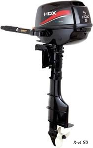Лодочный мотор 4-х тактный HDX F 5 BMS в Южно-Сахалинске