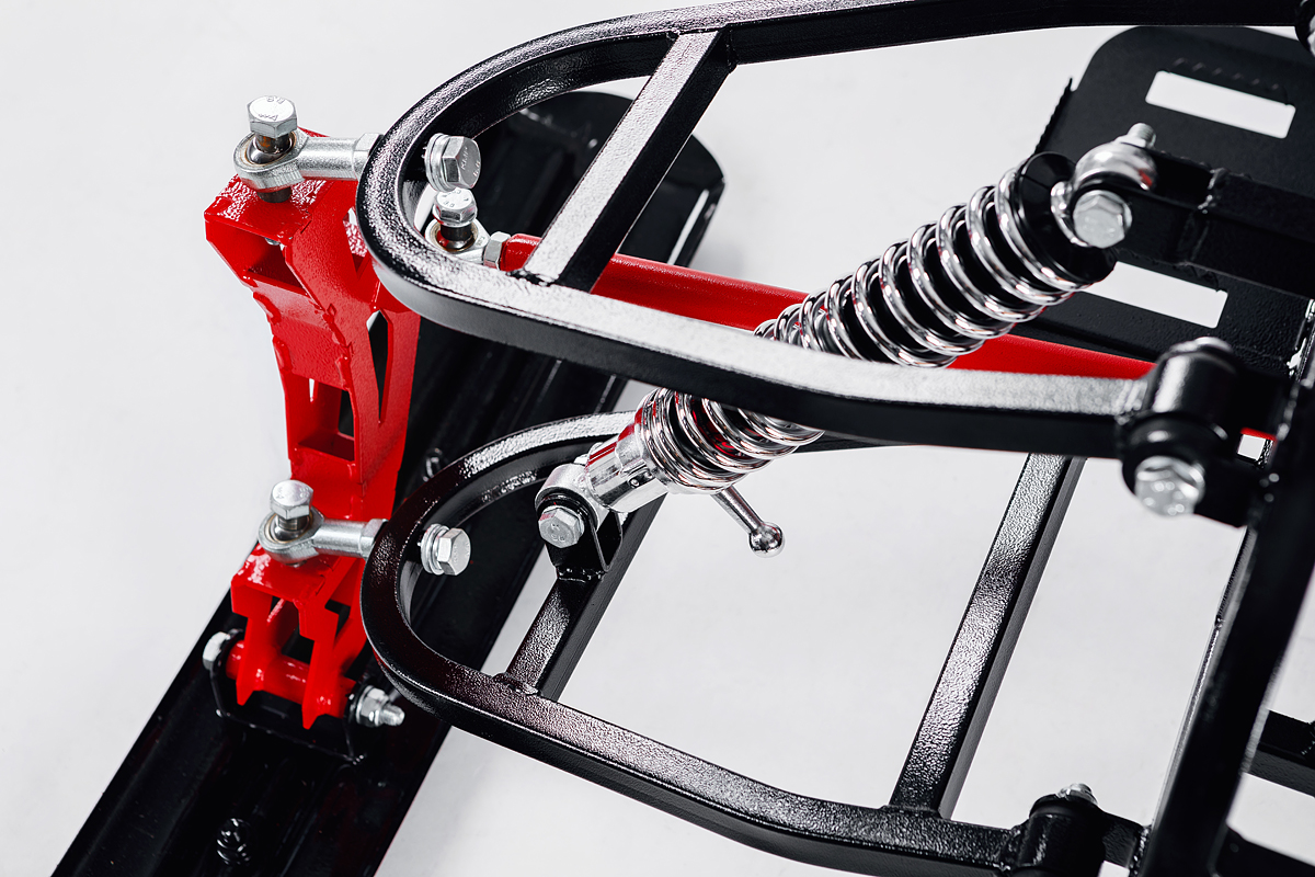 Лыжный модуль IKUDZO с подогревом ручек пластиковые лыжи в Южно-Сахалинске