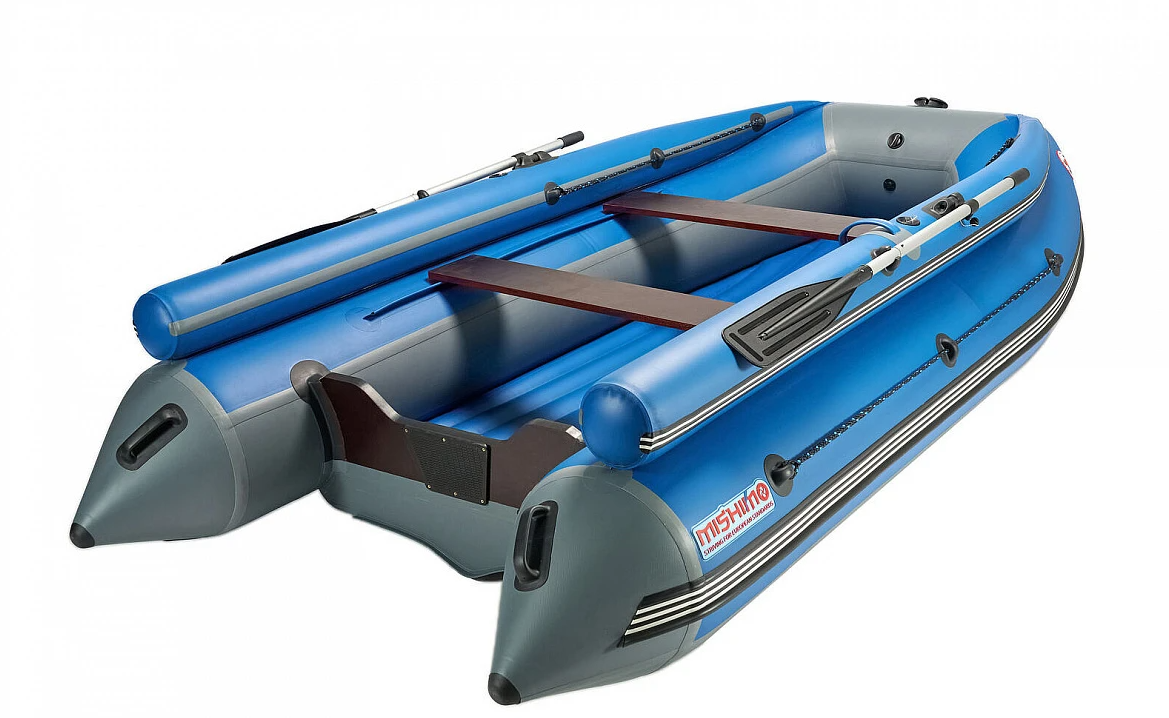 КОМПЛЕКТ ЛОДКА MISHIMO FAMILY LITE 400 + МОТОР 9,9 (20) Л.С. в Южно-Сахалинске