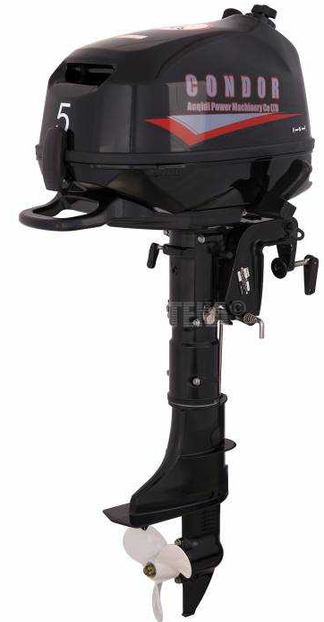 Лодочный мотор Condor F5HS без бака 12 л. в Южно-Сахалинске