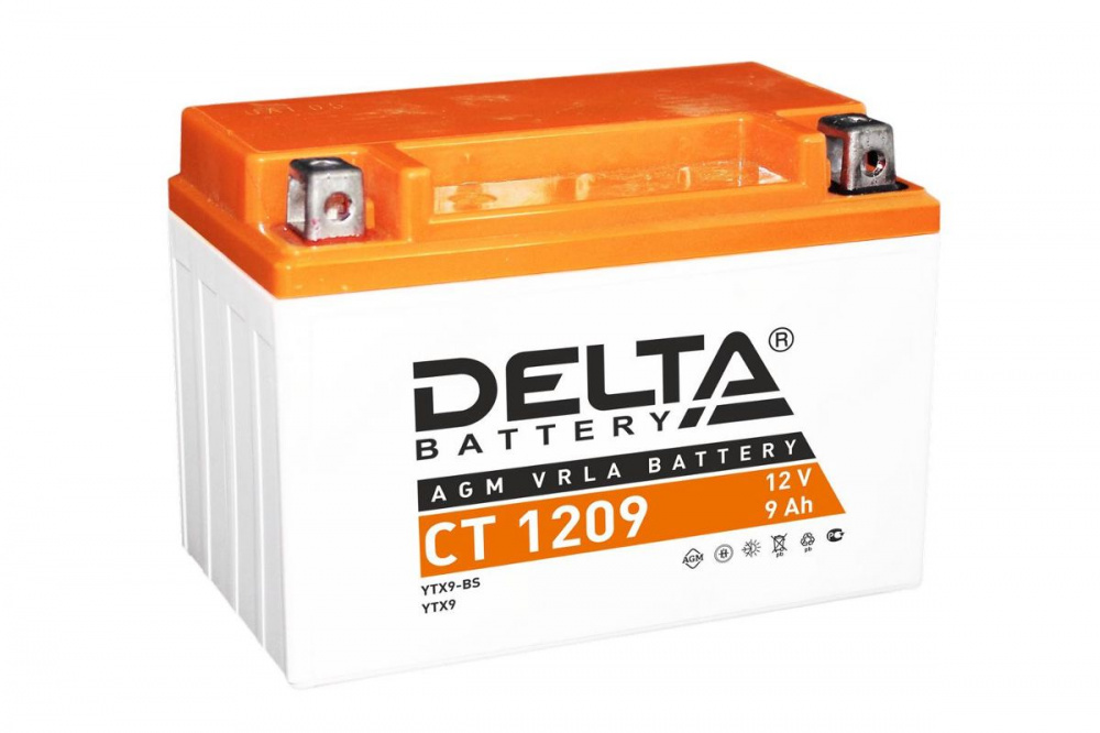 Аккумулятор Delta CT 1209 (12V / 9Ah) в Южно-Сахалинске