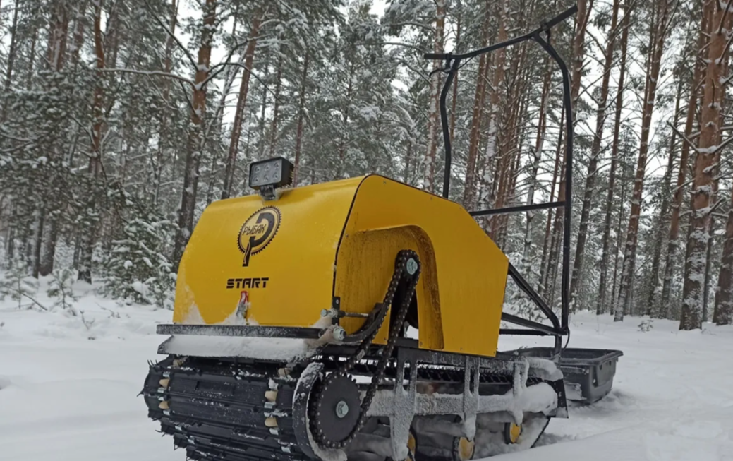 Мотобуксировщик РЫБАК СТАРТ Lifan 15 л.с. (металлический капот) в Южно-Сахалинске