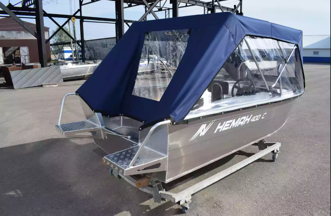 Алюминиевая лодка Неман-400 С в Южно-Сахалинске