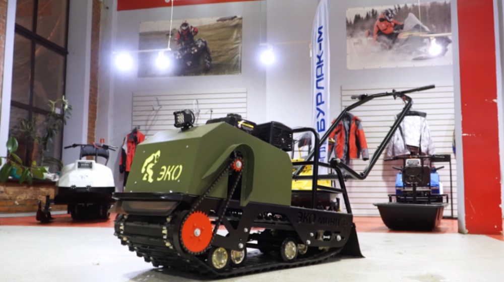 Мотобуксировщик ЭКО-Мини 15 лс (рама цельнометаллическая гнутая) в Южно-Сахалинске