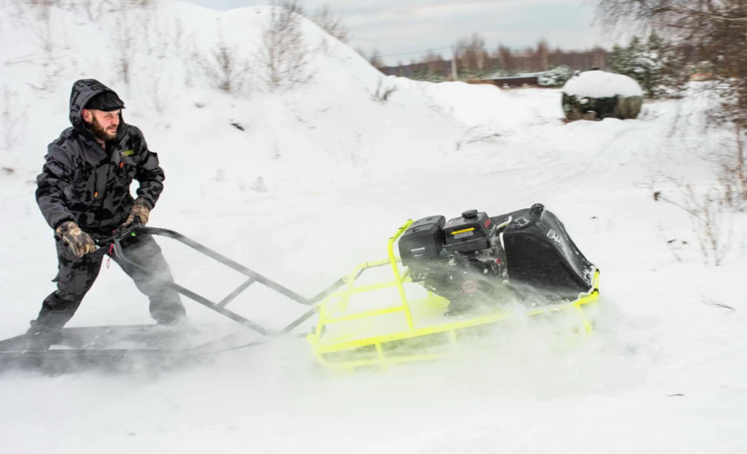 Мотобуксировщик Бурлак ХОЗЯИН-1 (капот металл) в Южно-Сахалинске
