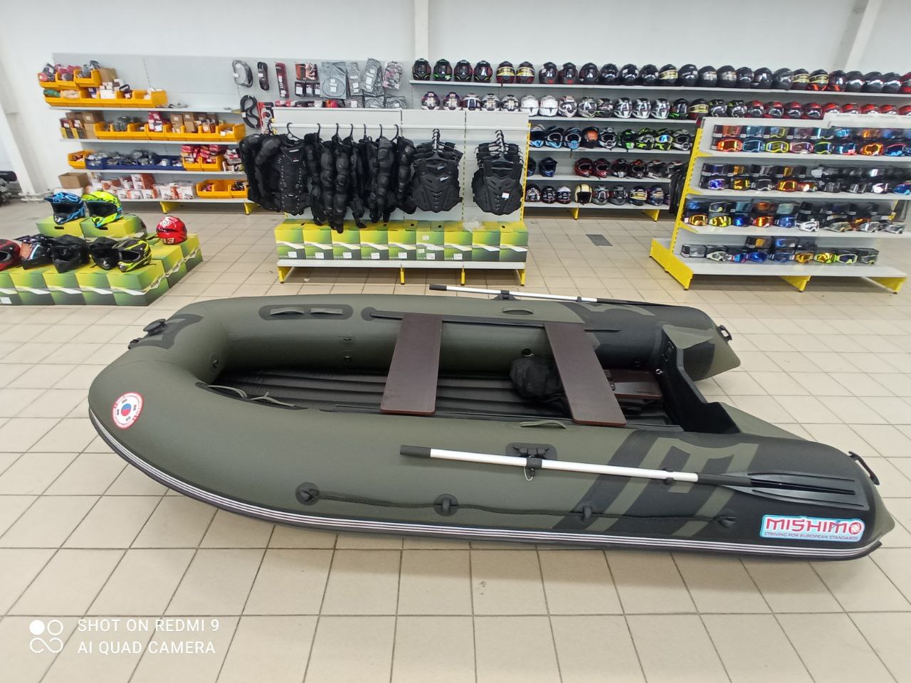 Лодка MISHIMO RIVER JET 430 под водомет в Южно-Сахалинске