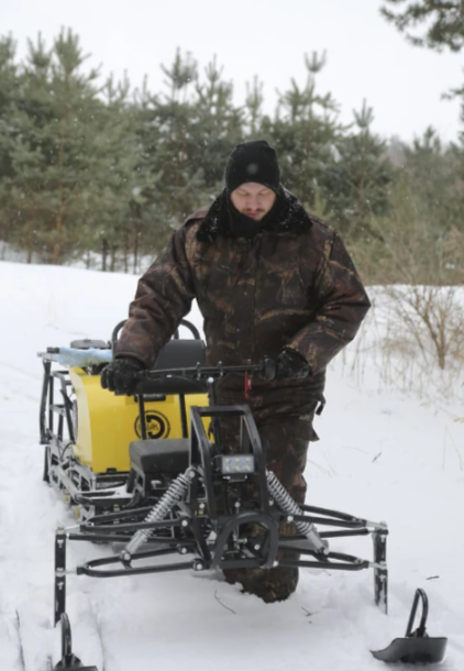 Мотобуксировщик РЫБАК PKD. PSD 9 л.с. (длинная база 1430мм) в Южно-Сахалинске