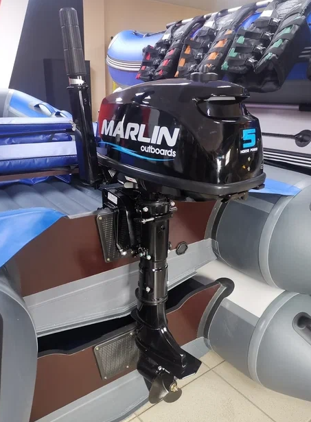 КОМПЛЕКТ ЛОДКА MISHIMO LITE 315 + МОТОР 5л.с в Южно-Сахалинске