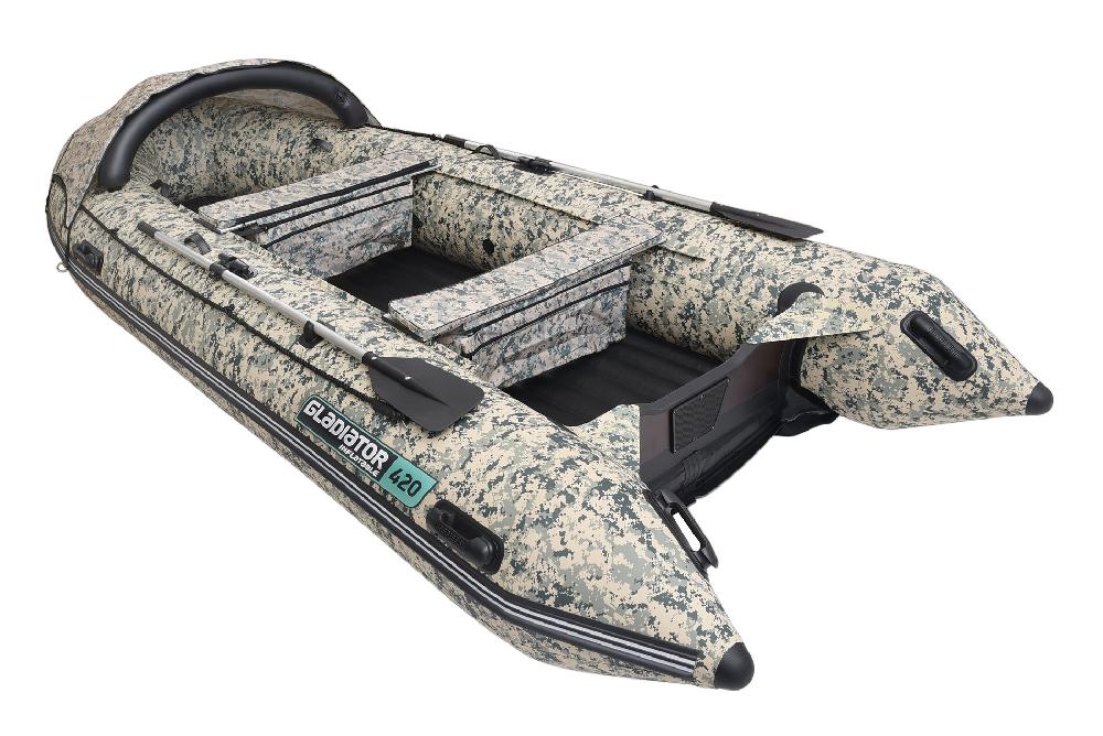 НАДУВНАЯ ЛОДКА GLADIATOR E350PRO в Южно-Сахалинске