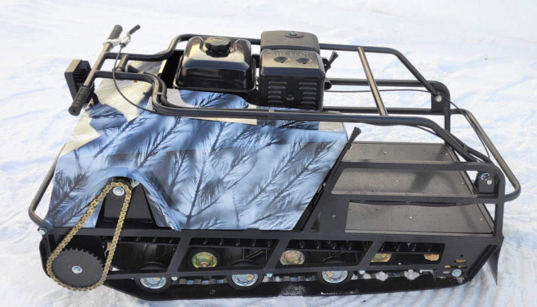 Мотобуксировщик Irondog (Железная собака) M600 23 Камуфляж Охотник в Южно-Сахалинске