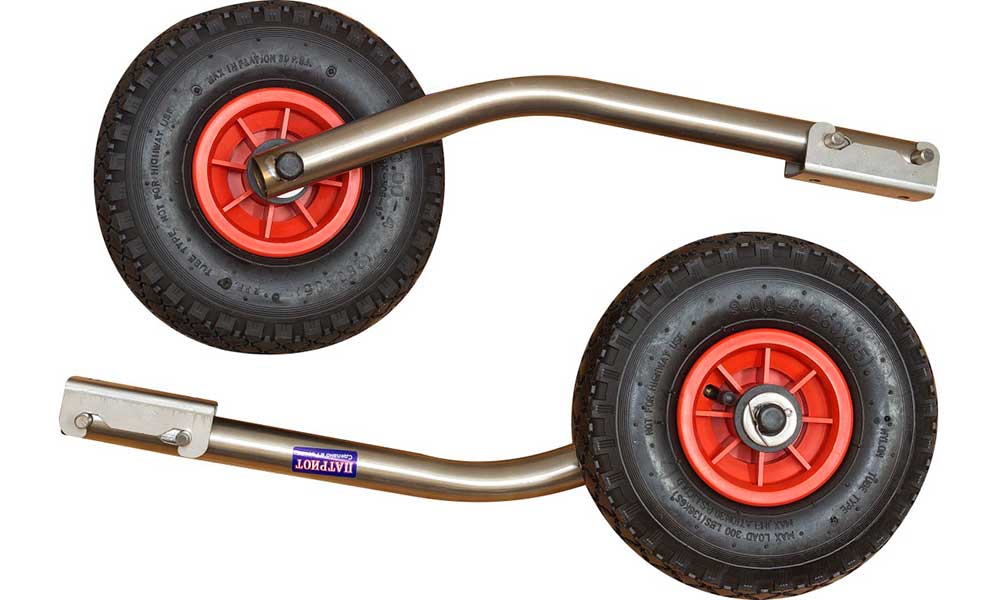 Транцевые колеса модульные удлиненные из нержавеющей стали в Южно-Сахалинске