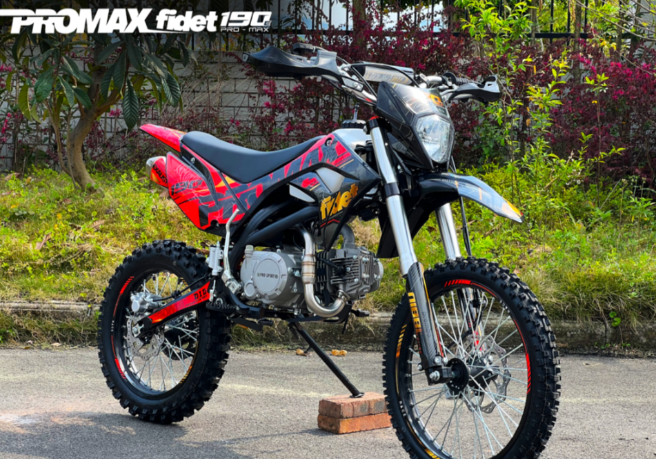 Мотоцикл (питбайк) PROMAX FIDET (ФАЙДЕТ) 190E MAX PRO LUX 19/16 в Южно-Сахалинске