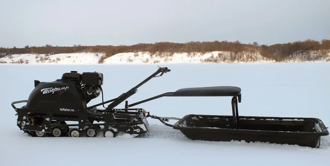 Мотобуксировщик Тофалар 500 с модулем Тягач в Южно-Сахалинске