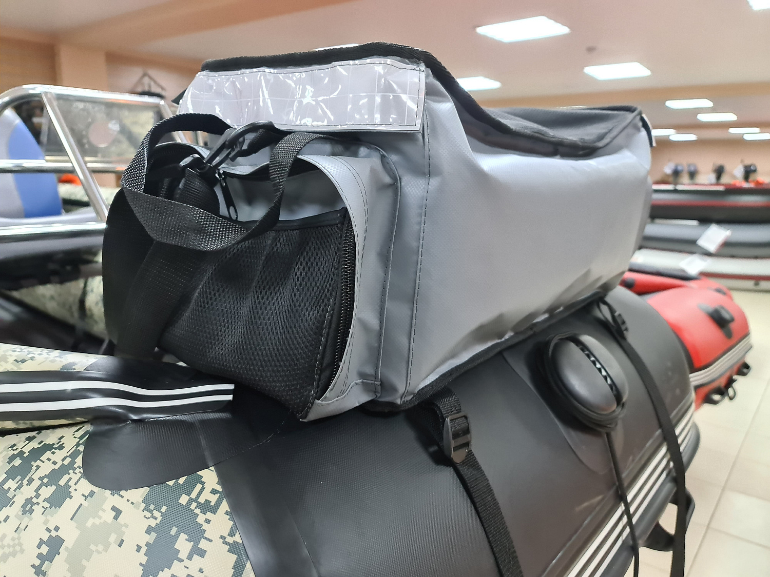 СУМКА ЛЮКС НА БАЛЛОН ДЛЯ ЛОДОК ПВХ 50Х25Х25 СМ в Южно-Сахалинске