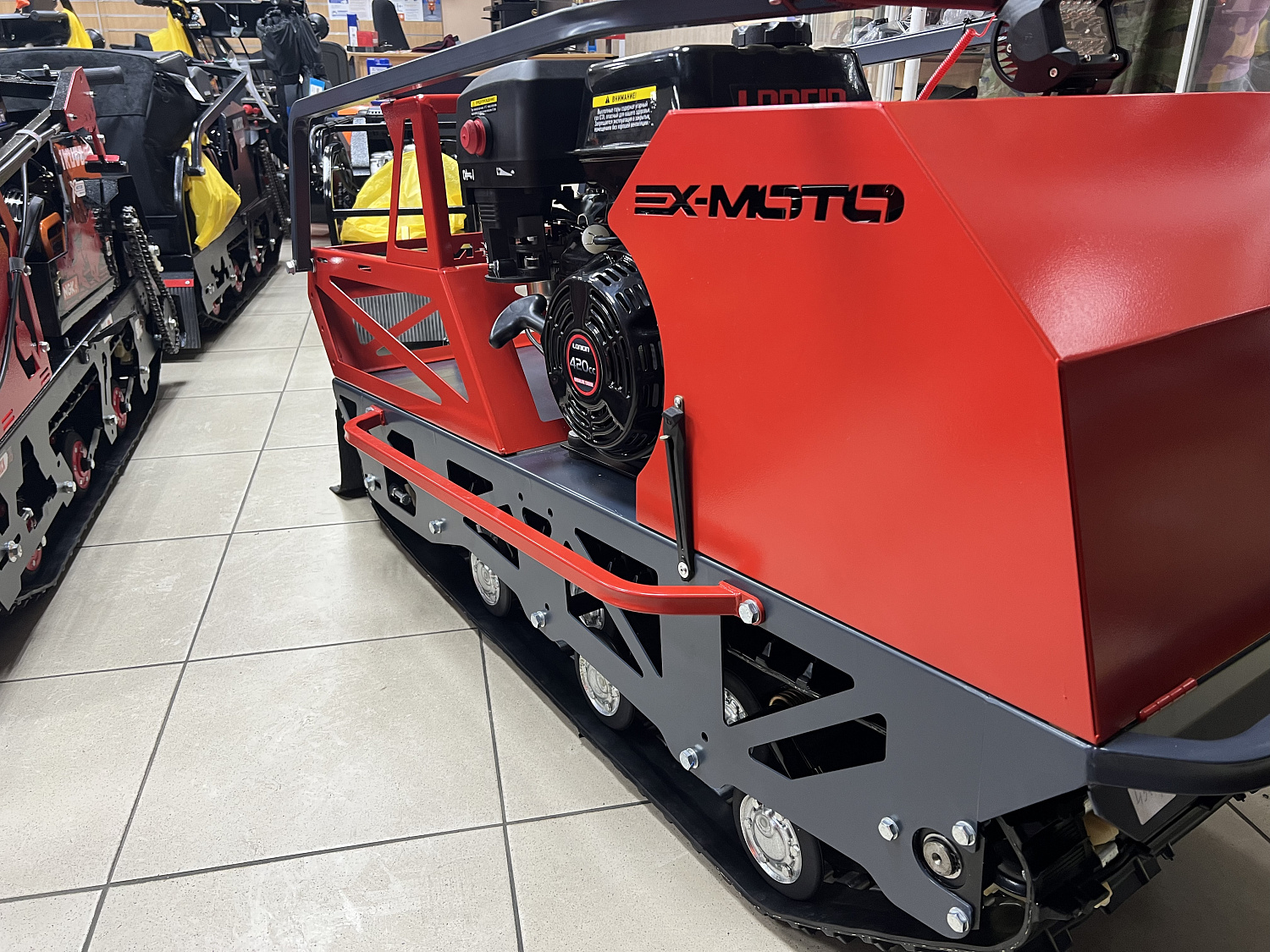 Мотобуксировщик EX-MOTO SNOWDOG S500 15л.с в Южно-Сахалинске