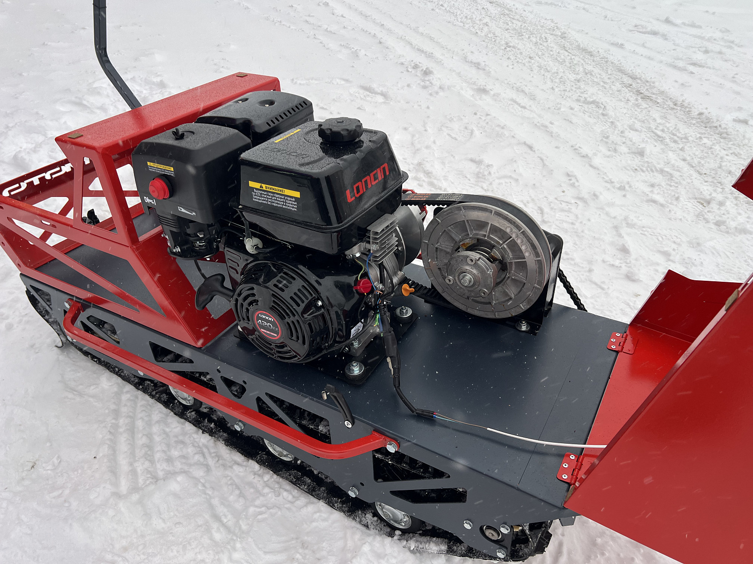 Мотобуксировщик EX-MOTO SNOWDOG S500 15л.с в Южно-Сахалинске