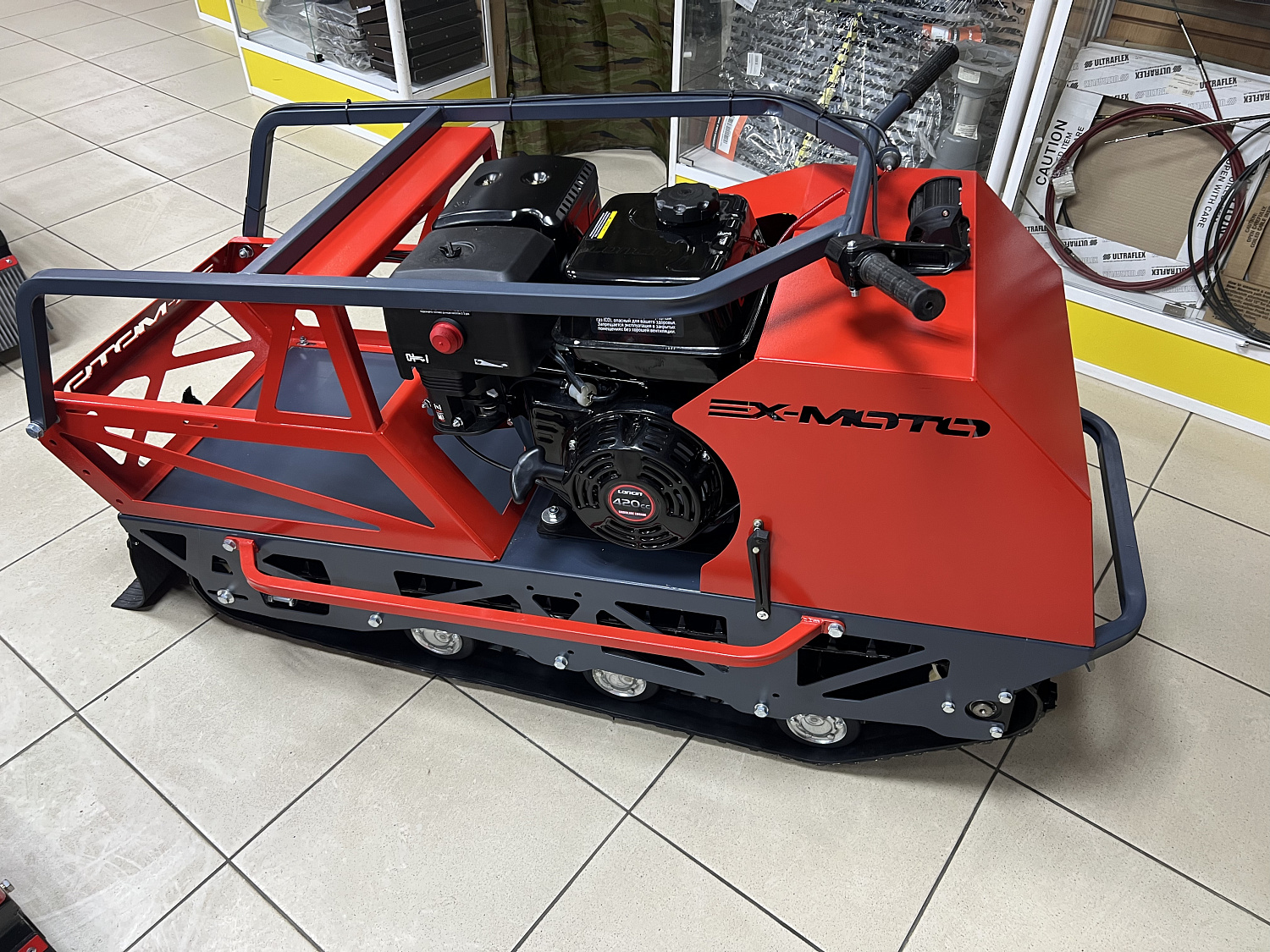 Мотобуксировщик EX-MOTO SNOWDOG S500 15л.с в Южно-Сахалинске